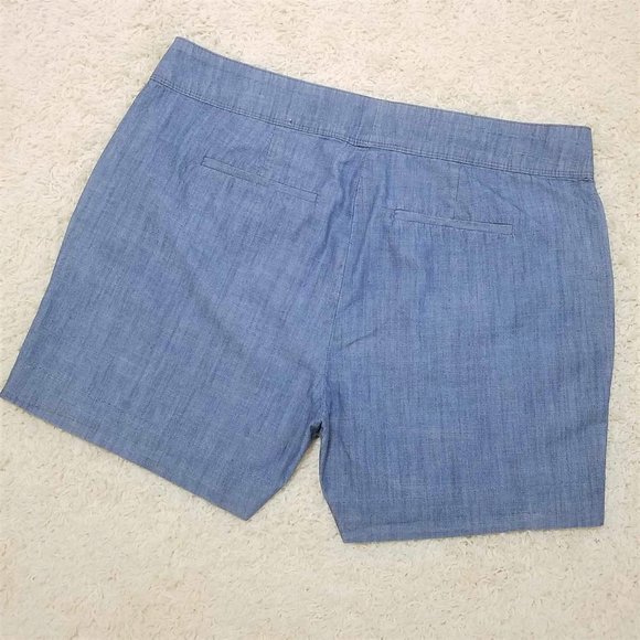 Shorts. Sailor Style, Blue Denim. Isaac Mizrahi Brand. Size 10. - Picture 6 of 8